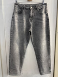 JEANS WOMAN TG.XL GRIGIO C/STRASS