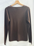 GIACCA C.FERRONI TGM MARRONE MISTO LANA DONNA