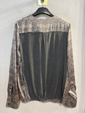 MAGLIA OLTRE TG42 BEIGE/NERO