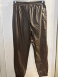 PANTALONE ONLY TGM MARRONE SIMILPELLE