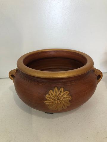 CACHE POT IN TERRACOTTA H8XDIAMETRO10 CM