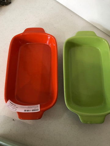 COPPIA PIROFILE RETTANGOLARI COLORATE H2XL18XP10 CM