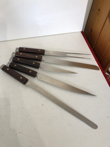 SET BARBECUE ACCIAIO INOX TAIOS 5 PZ