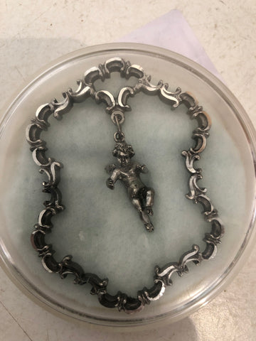 CIONDOLO ANGELO C/CORNICE H5XDIAMETRO5 CM