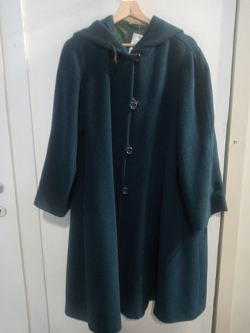 CAPPOTTO IN PURA LANA TGL VERDE OTTANIO