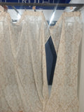 TENDA C/FETTUCCIA L 280X250 BEIGE FIORI BIANCHI