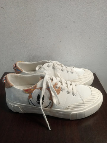 SCARPE DESIGUAL TG41 BIANCO C/STAMPA DISNEY