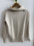 MAGLIONE GRANSASSO TG44 PANNA DONNA LANA E CASHMERE