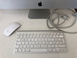 COMPUTER PC IMAC 2011 SCHERMO 21.5 POLLICI + TASTIERA + MOUSE ORIGINALI ( ACCESSORI ALLA CASSA )