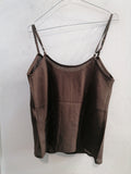 TOP DONNA TG48 MARRONE IN RAMIE'
