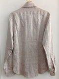 CAMICIA UOMO BUCALO IN LINO TG.39