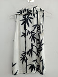 CANOTTA SISLEY TGXS BIANCO/NERO FANTASIA