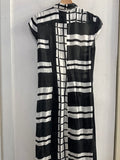 ABITO LONGUETTE M GRAY TGS BIANCO/NERO FANTASIA
