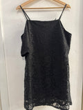 ABITO GUESS TGM NERO IN PIZZO DONNA