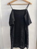 ABITO GUESS TGM NERO IN PIZZO DONNA