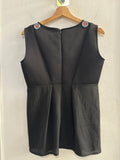 CANOTTA INTREND TGM NERO C/APPLICAZIONI CORALLO/ARGENTO
