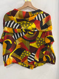 MAGLIA ATOS LOMBARDINI TG44 FANTASIA GIALLO/ROSSO