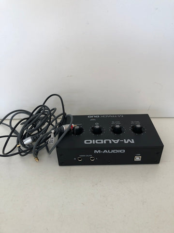 MIXER M-AUDIO M-TRACK DUO ( CON CAVI )