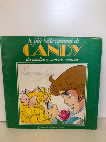 DISCO VINILE LP 33 GIRI LE PIU' BELLE CANZONI DI CANDY DA ASCLOLTARE, CANTARE, SUONARE