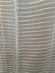 TENDA C/BORCHIE 140x255 RIGHE AZZURRO