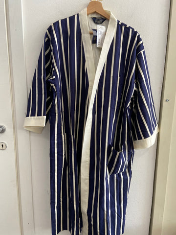 VESTAGLIA UOMO TGL RIGHE BLU/BIANCO(PARI AL NUOVO)