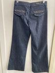 JEANS OLTRE TG44 C/STRASS DIETRO
