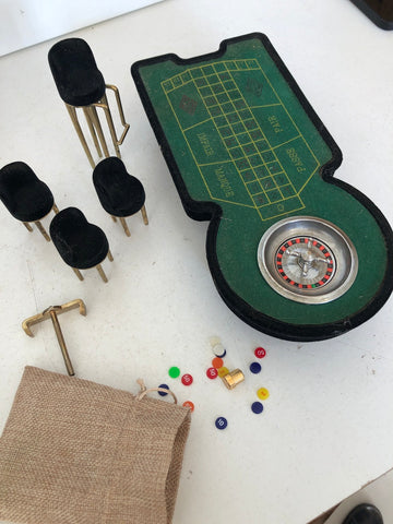 MINIATURA ROULETTE L 30 CM CON ACCESSORI VARI