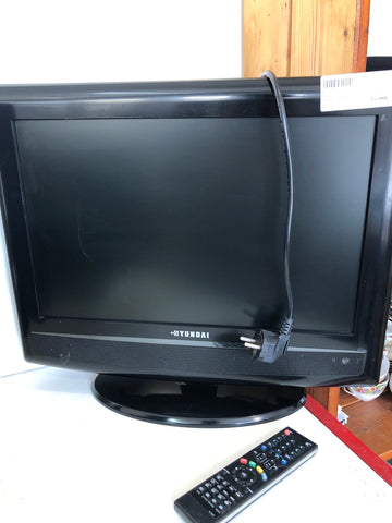 TV TELEVISIONE HYNDAI 19" TELECOMANDO ALLA CASSA
