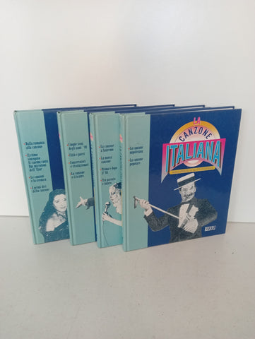 4 X VOLUMI LA CANZONE ITALIANA