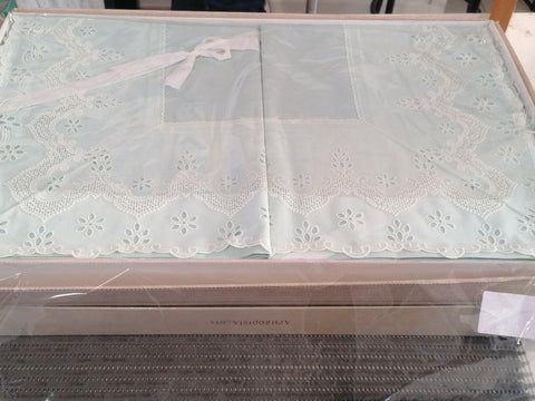 COMPLETO MATR.PIZZO SAN GALLO AZZURRO CHIARO(PARI AL NUOVO)