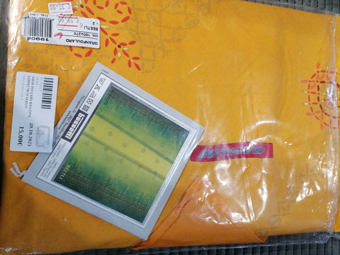 GRAN FOULARD BASSETTI L180X270CM GIALLO