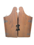 PORTA CHIAVI MURALE TIP ARTE POVERA 8 POSTI H35XL29XP5 CM