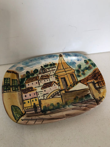 SVUOTA TASCHE IN CERAMICA TIPO CALTAGIRONE H1.5XL20XP15 CM