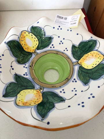 PIATTO PER SOSPENSIONE IN CERAMICA H8XDIAMETRO20 CM