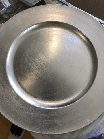 14 SOTTOPIATTI ARGENTATI DIAMETRO 30 CM