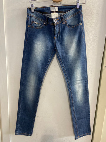 JEANS MOTIVI TG42 BLU SFUMATO