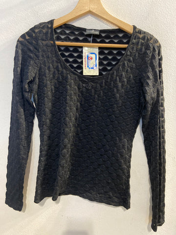 MAGLIA SOTTO GIACCA ROCCOBAROCCO TGM NERO VELATO