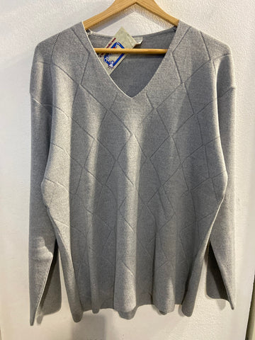 MAGLIA DONNA TGXL GRIGIO MISTO LANA