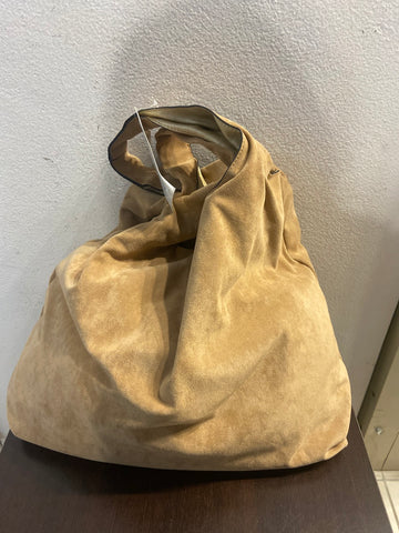 BORSA MOTIVI BEIGE CAMOSCIO