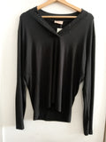 MAGLIA AMANITA TGL NERO C/PAILETTES