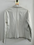 GIACCA BLAZER JENNY TG46 PANNA IN PELLE