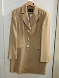 TRENCH GIACCA EFFETTO DONNA TG48 BEIGE