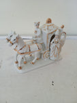 CARROZZA IN PORCELLANA PABEN H10XL13XP5 CM