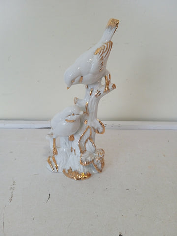 COLOMBI IN PORCELLANA TIPO CAPODIMONTE H20XL5XP8 CM