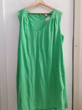 ABITO ESPRIT TG48 VERDE C/CINTURA AZZURRA