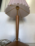 LAMPADA DA TAVOLO VETRO ROSA H70XDIAMETRO37 CM