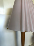 LAMPADA DA TAVOLO VETRO ROSA H70XDIAMETRO37 CM