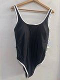 COSTUME INTERO DONNA TGXL NERO/BIANCO