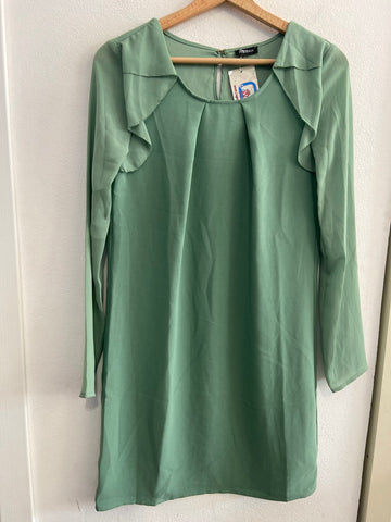 ABITO MOTIVI TG38 VERDE DONNA