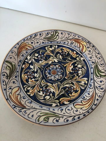 PIATTO IN CERAMICA SERIGRAFATO DI CERAMICHEITALIA H2XDIAMETRO24 CM
